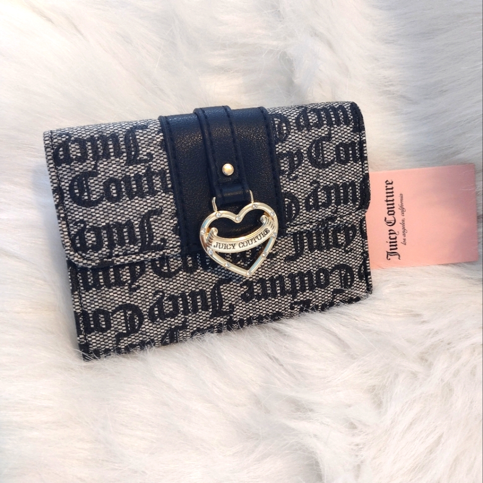 Nwt Juicy Couture Trifold Wallet